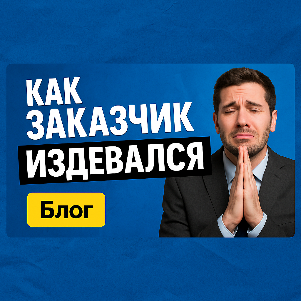 Подробнее о "❌ Заказчик, который умолял... но не заплатил"